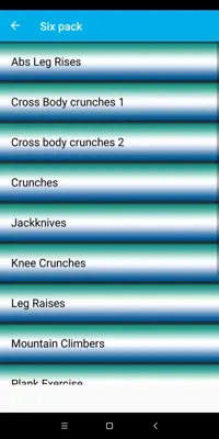 Gym Body android App screenshot 1